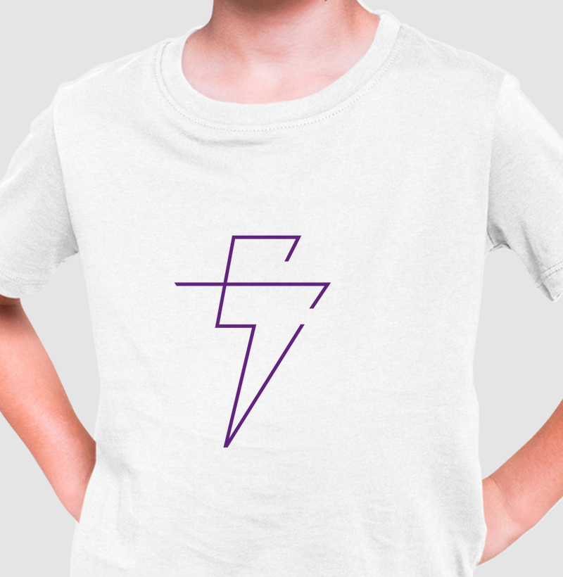 Camiseta Infantil Oficial Eloy Casagrande #03 - Branca Manga Curta