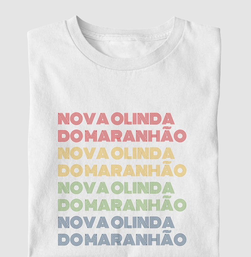Nova Olinda do Maranhão Letreiro Retrô
