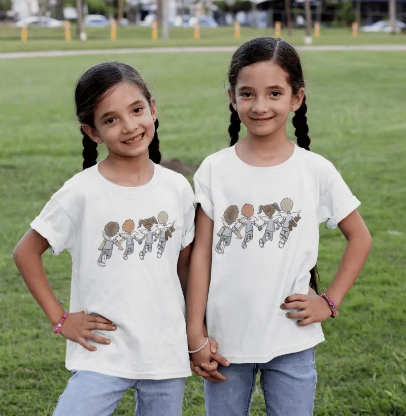 Camiseta Infantil Paz by Julia Malc
