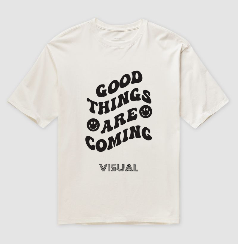 Camiseta Oversized Vibes - VN