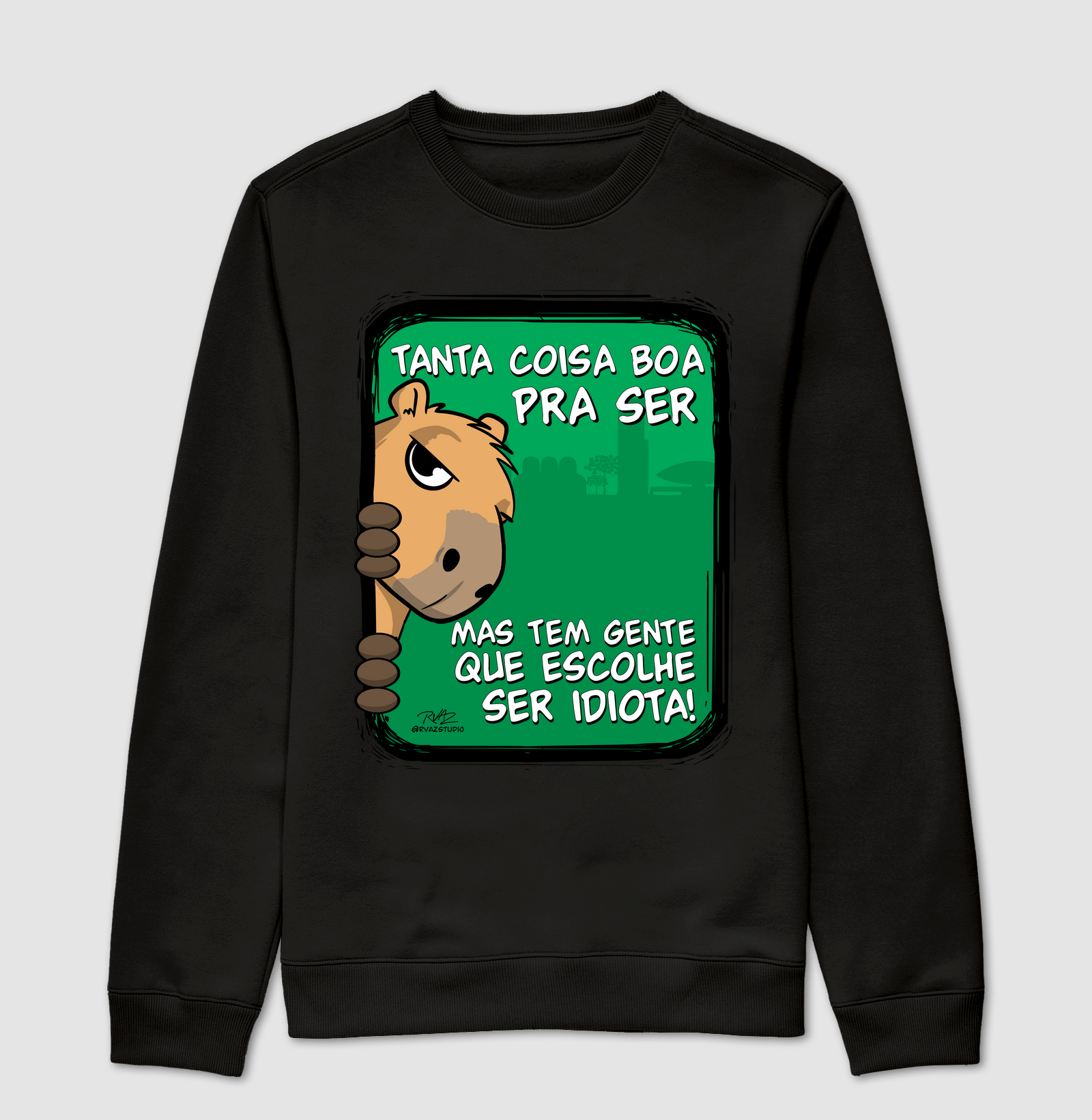 Camiseta Capivara Tanta coisa