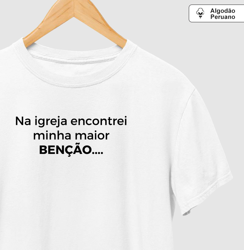Na igreja encontrei minha maior benção