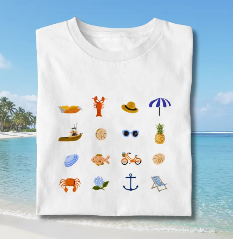 Verão minimalista