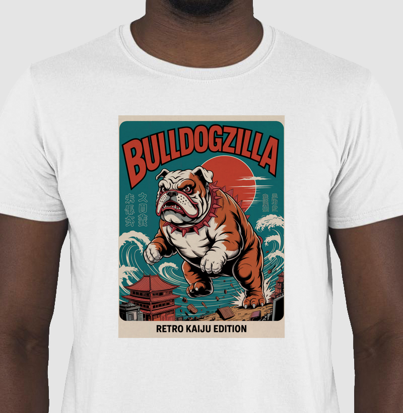Camiseta OMD - Bulldogzilla