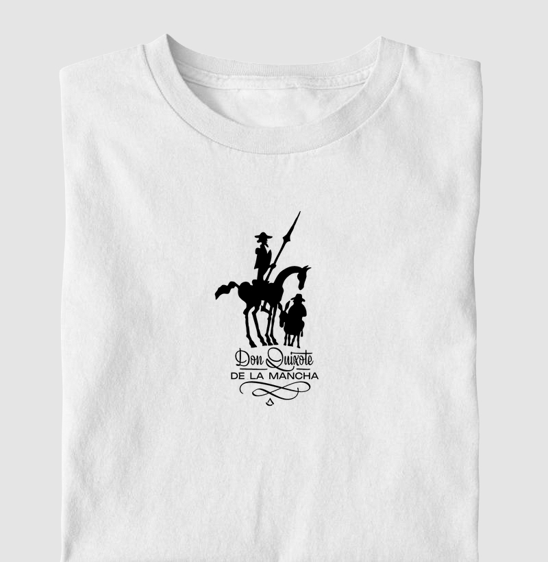 Camiseta - Dom quixote e Sancho Pança