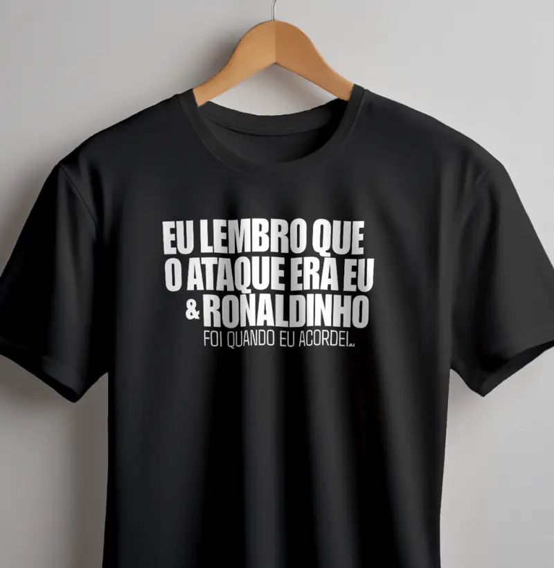 Eu Lembro Que o Ataque Era eu & Ronaldinho