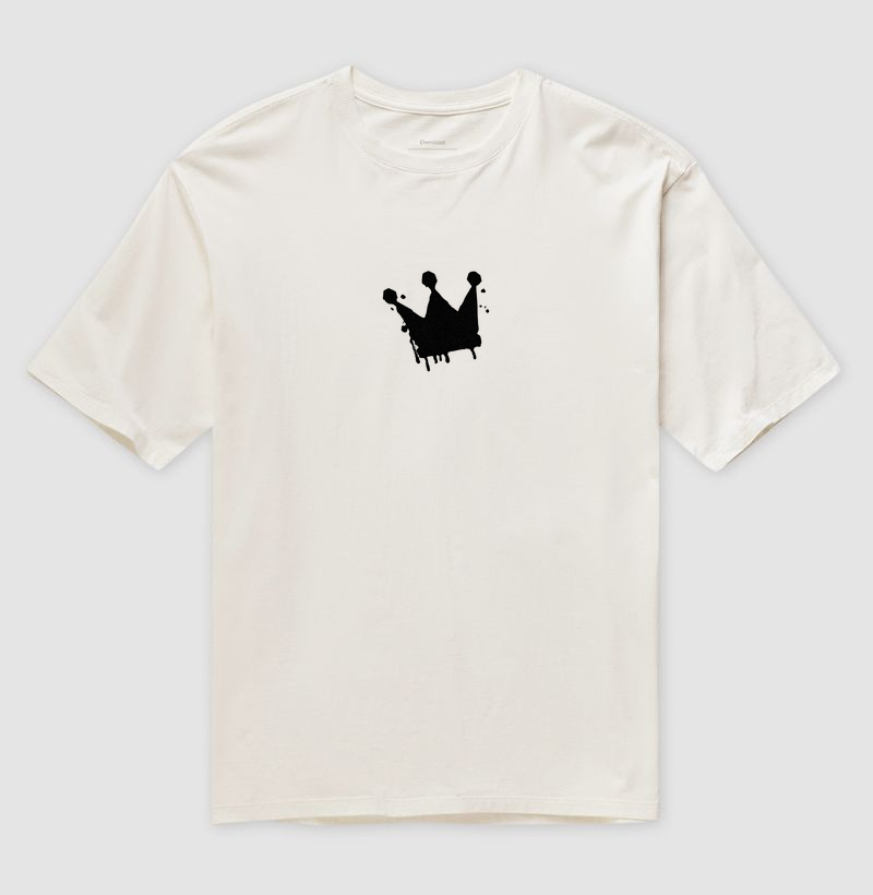  Coroa: Camiseta Oversized - O Toque de Realeza no Seu Estilo