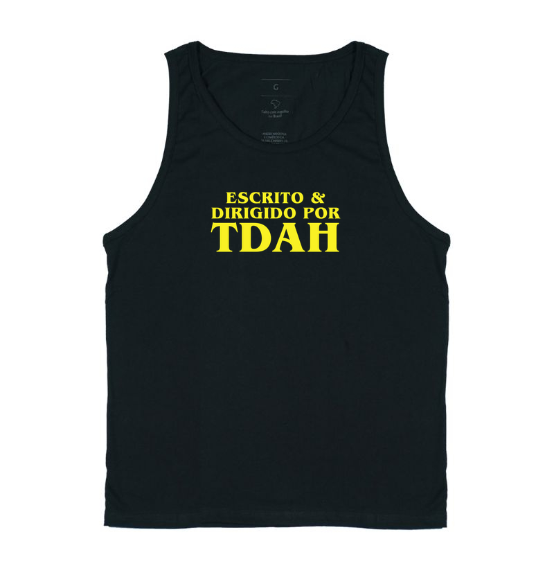 Escrito e Dirigido por TDAH [estilizado Quentin Tarantino]