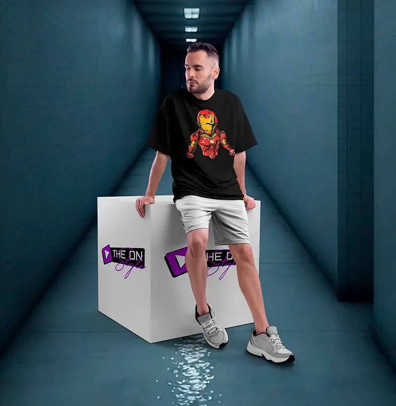 Camiseta Homem de Ferro IRON MAN