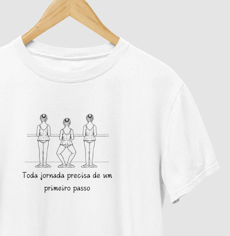 Toda jornada precisa de um primeiro passo