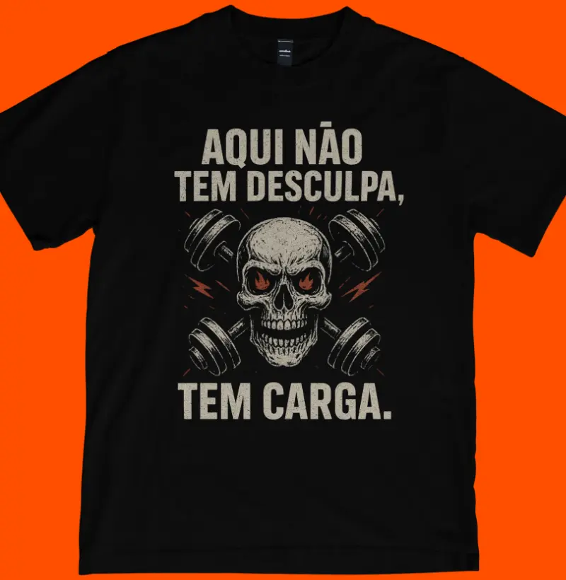 Aqui não tem desculpa, tem carga. 