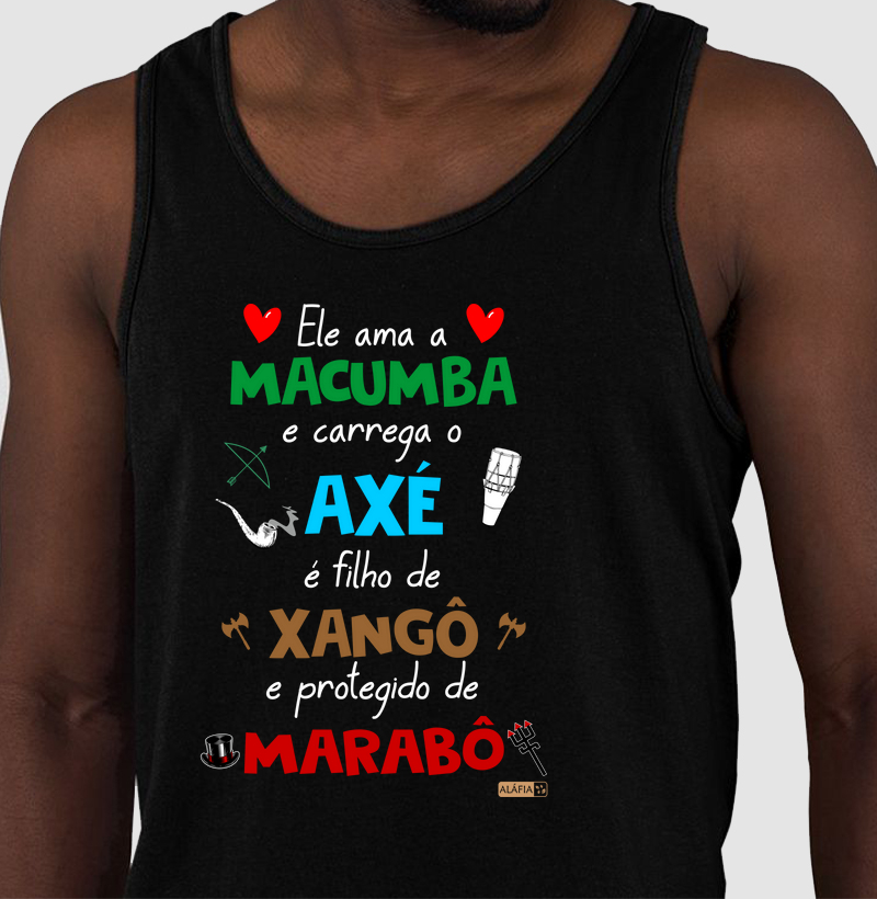 Ele ama macumba - Xangô e Exu Marabô