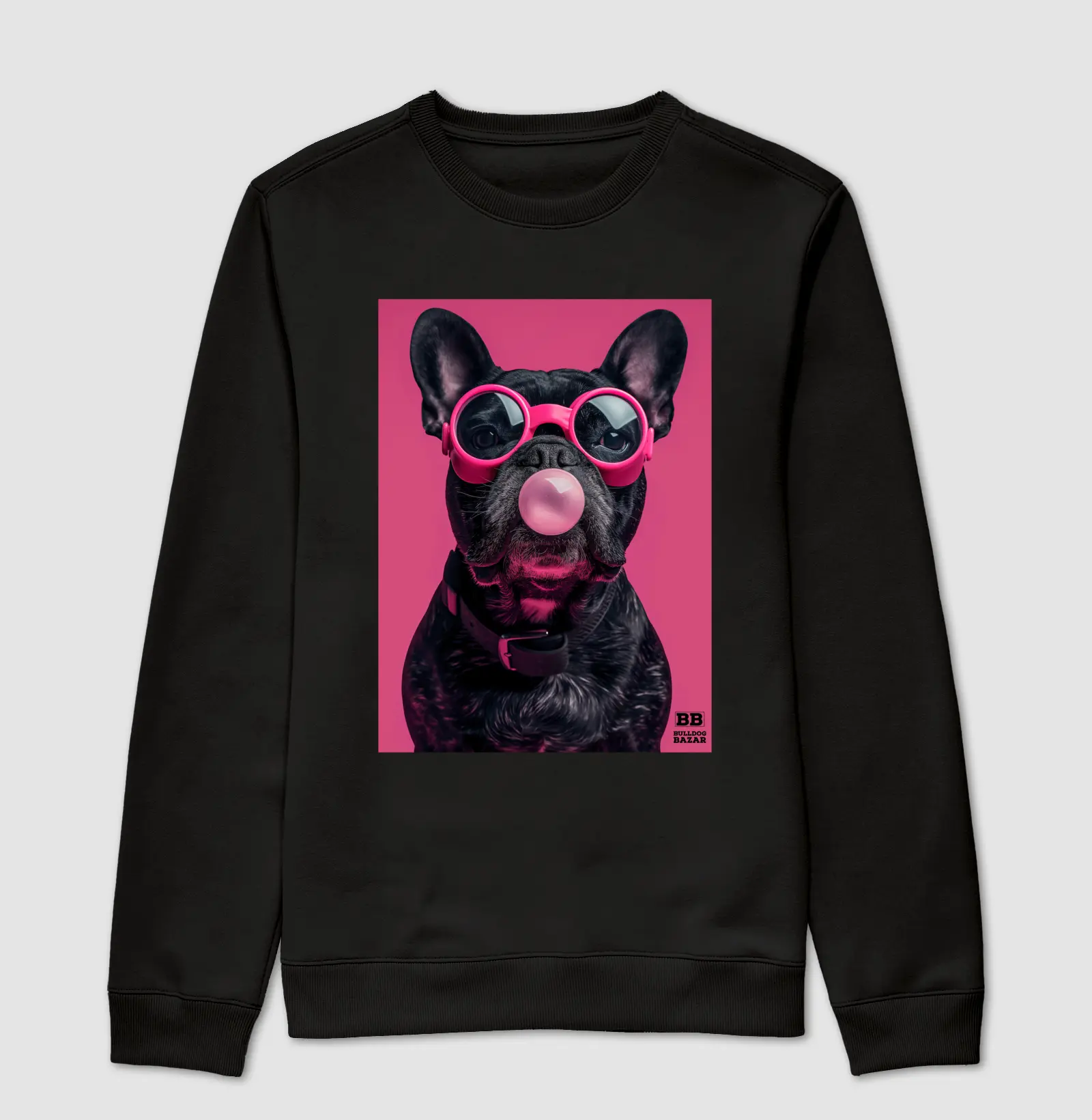 Sueter Bulldog Frances "Chiclete"