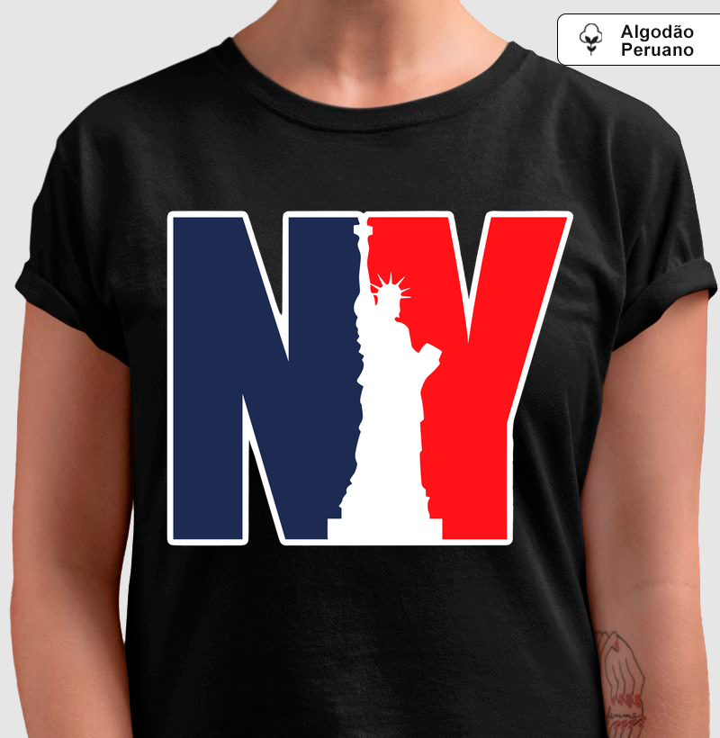 Camiseta Algodão Peruana - Nova York
