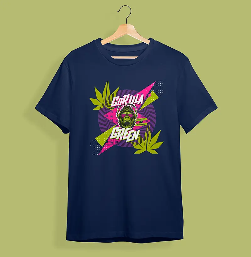 Camiseta Verdivita Gorilla Green