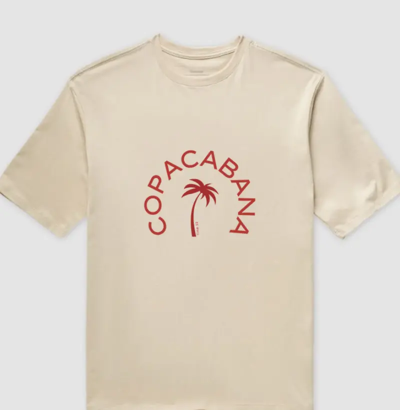 COPACABANA EM VERMELHO | BRANCO