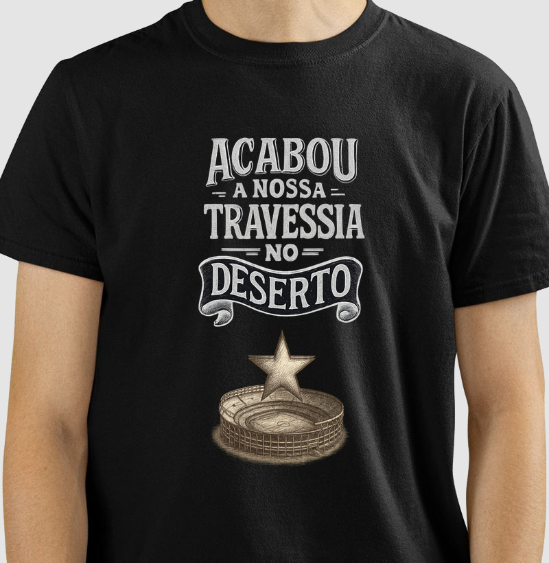 Camiseta Acabou a Travessia