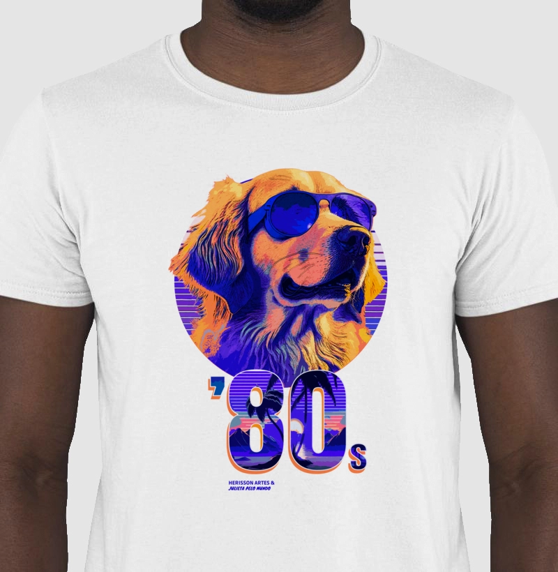 Golden 80s Blue