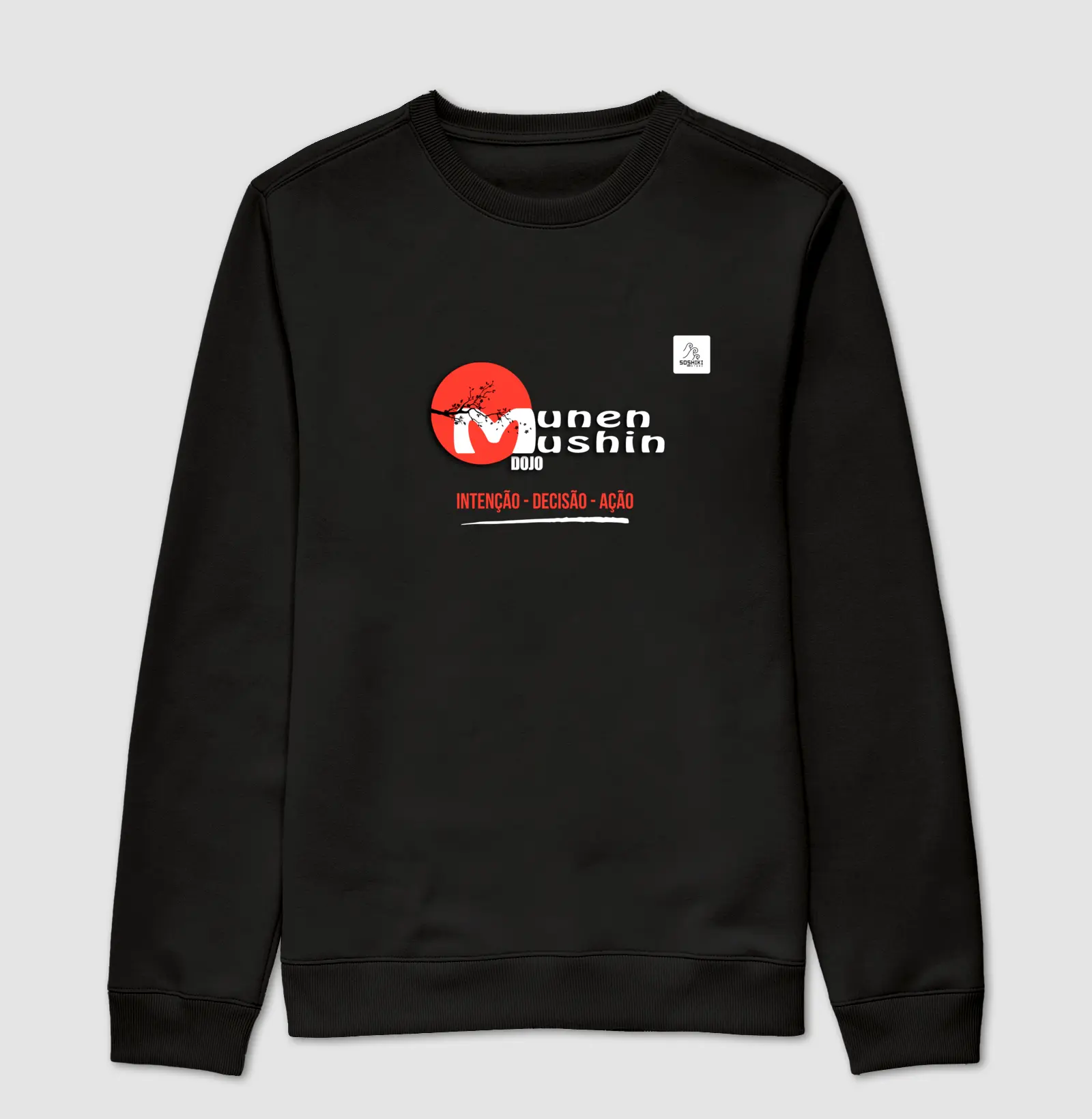 Munen Mushin Dojo (Logo) - Intenção - Decisão - Ação