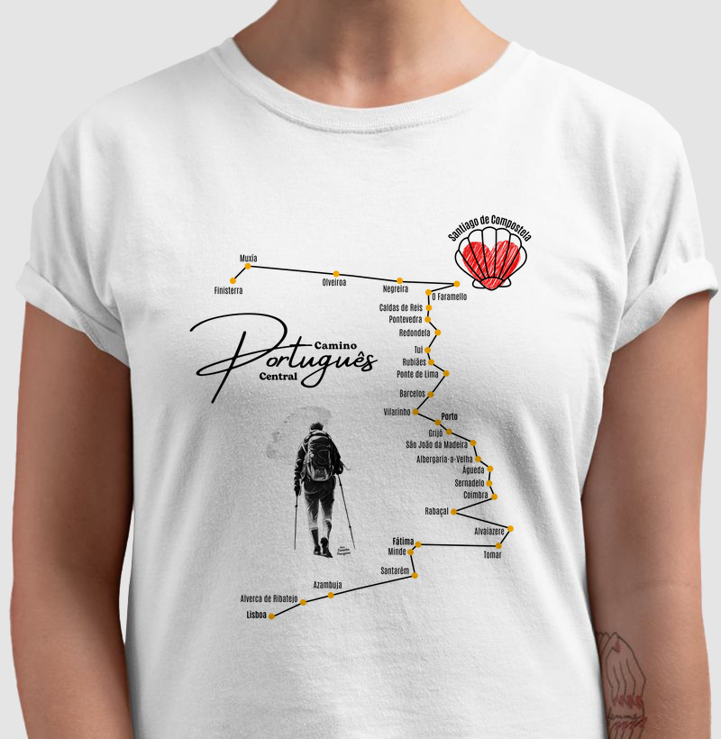 De Lisboa a Finisterre | Mapa