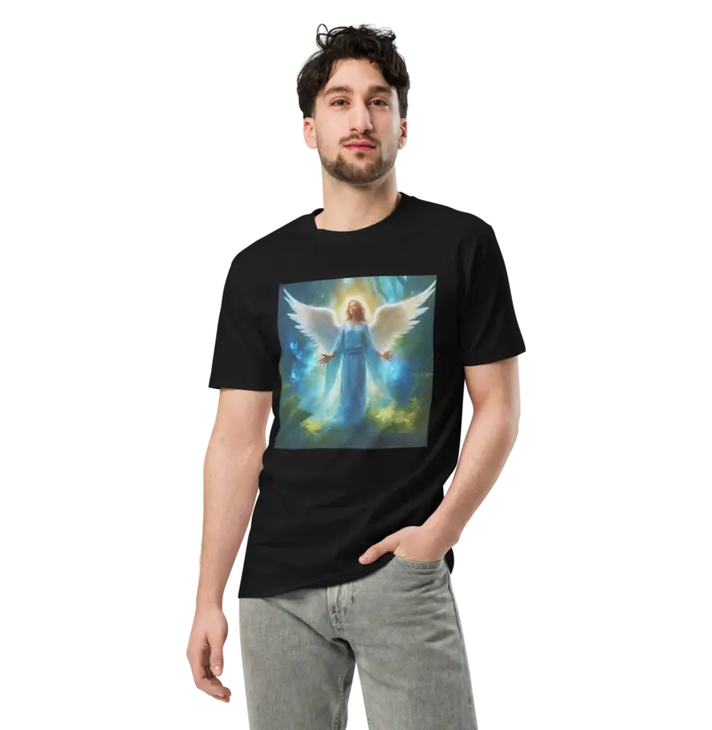 inta a Presença do Arcanjo Miguel: Compre Sua Camiseta Já!