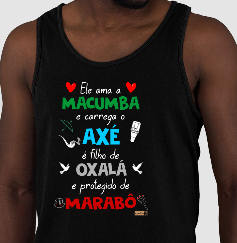 Ele ama macumba - Oxalá e Exu Marabô