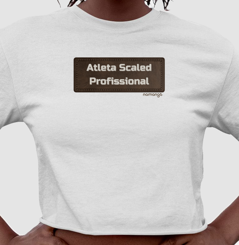 Cropped Atleta Scaled Profissional – Na Manga 
