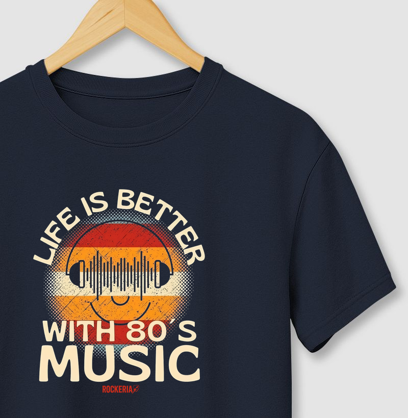 Camiseta 80´s Music