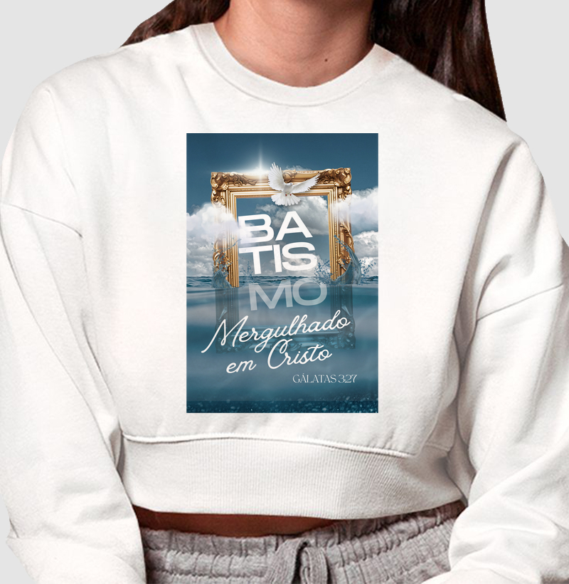 🕊️ Batismo – Mergulhado em Cristo ✨