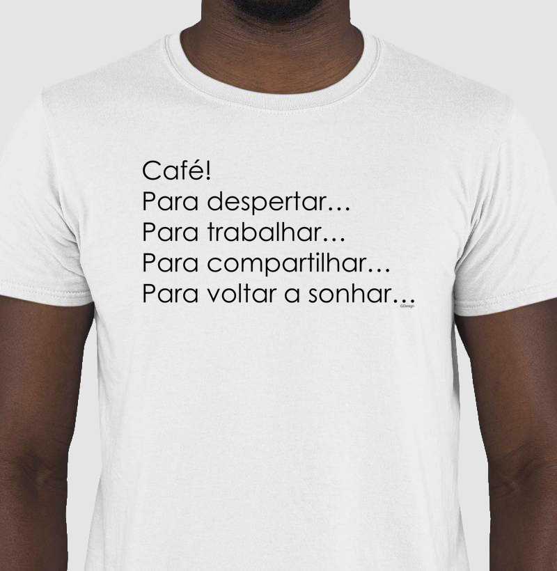 Camiseta Café para