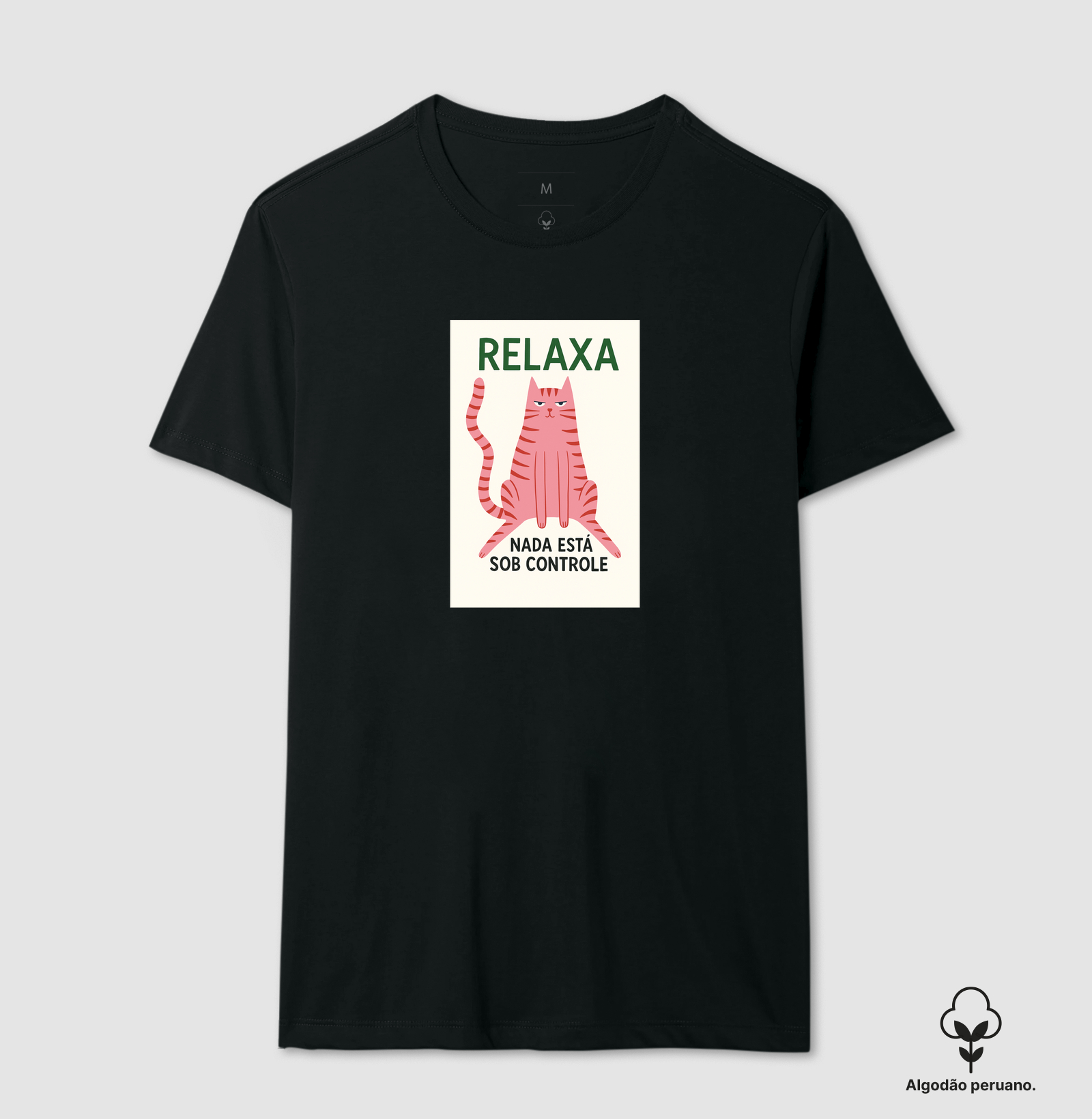 RELAXA. NADA ESTÁ SOB CONTROLE