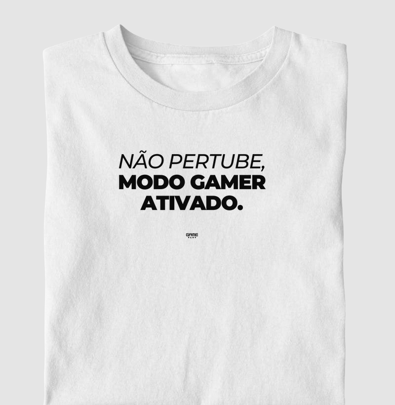 Não Perturbe Modo Gamer Ativado