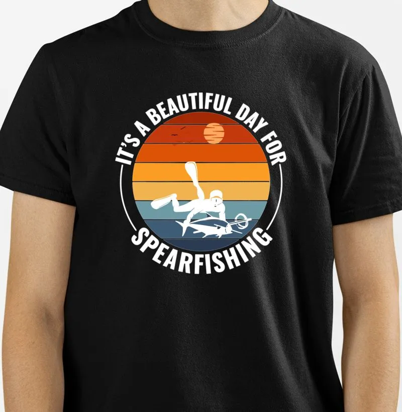 Camisa Premium It´s a Beautiful Day For SpearFishing