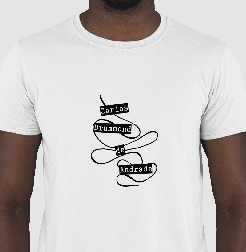 Camiseta Carlos Drummond de Andrade