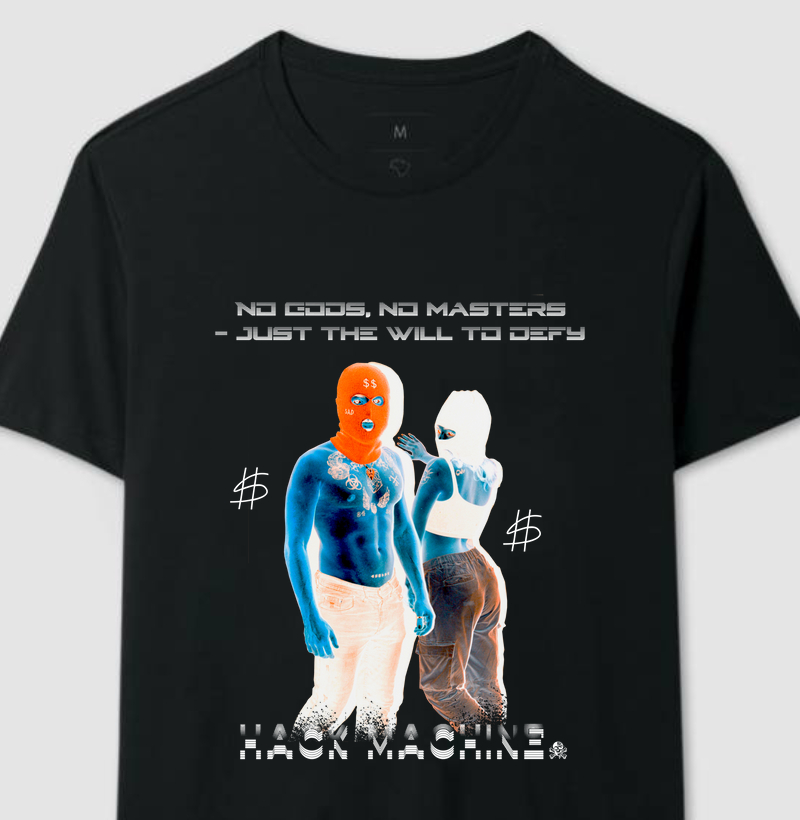 Camiseta Rebeldes Invertidos – Hack Machine