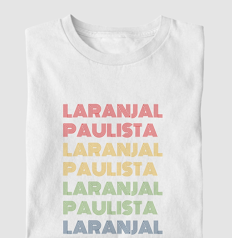 Laranjal Paulista Letreiro Retrô