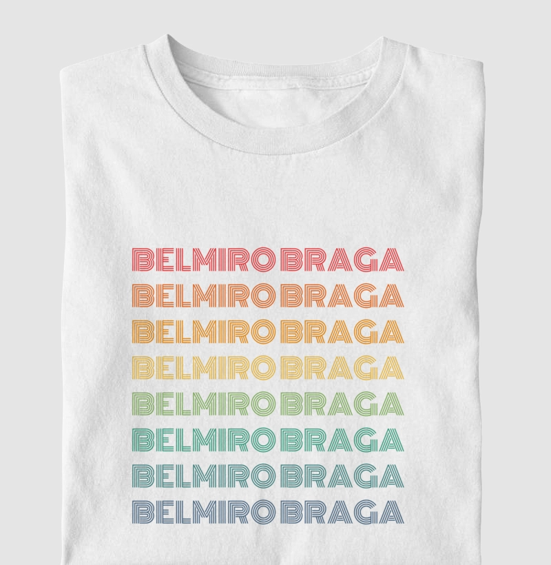 Belmiro Braga Letreiro Retrô