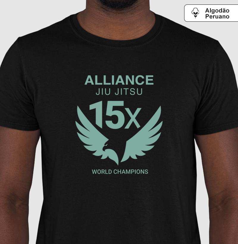 Camiseta Adulto 15x World Champions I Verde