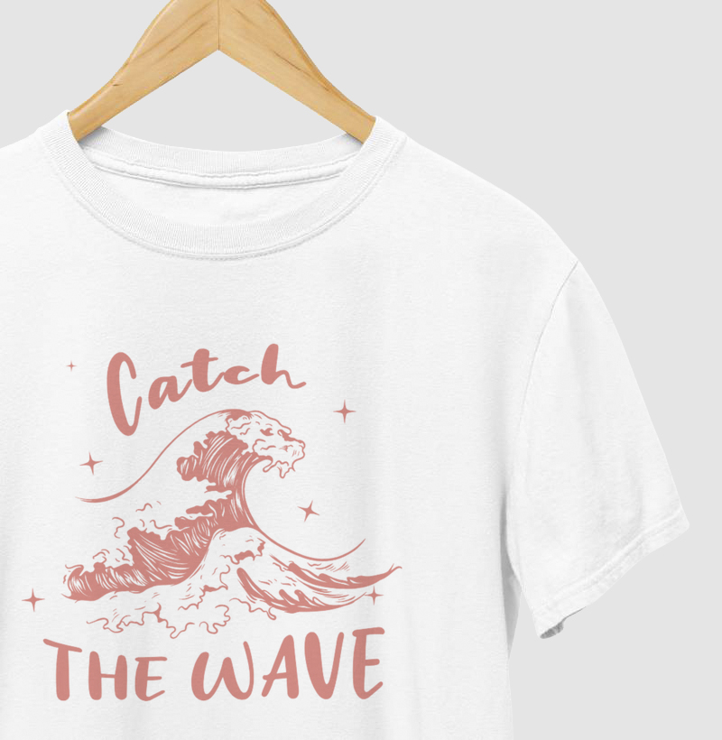 T-shirt feminino -The Wave-