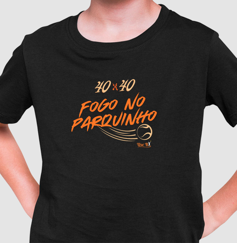 Fogo no parquinho!