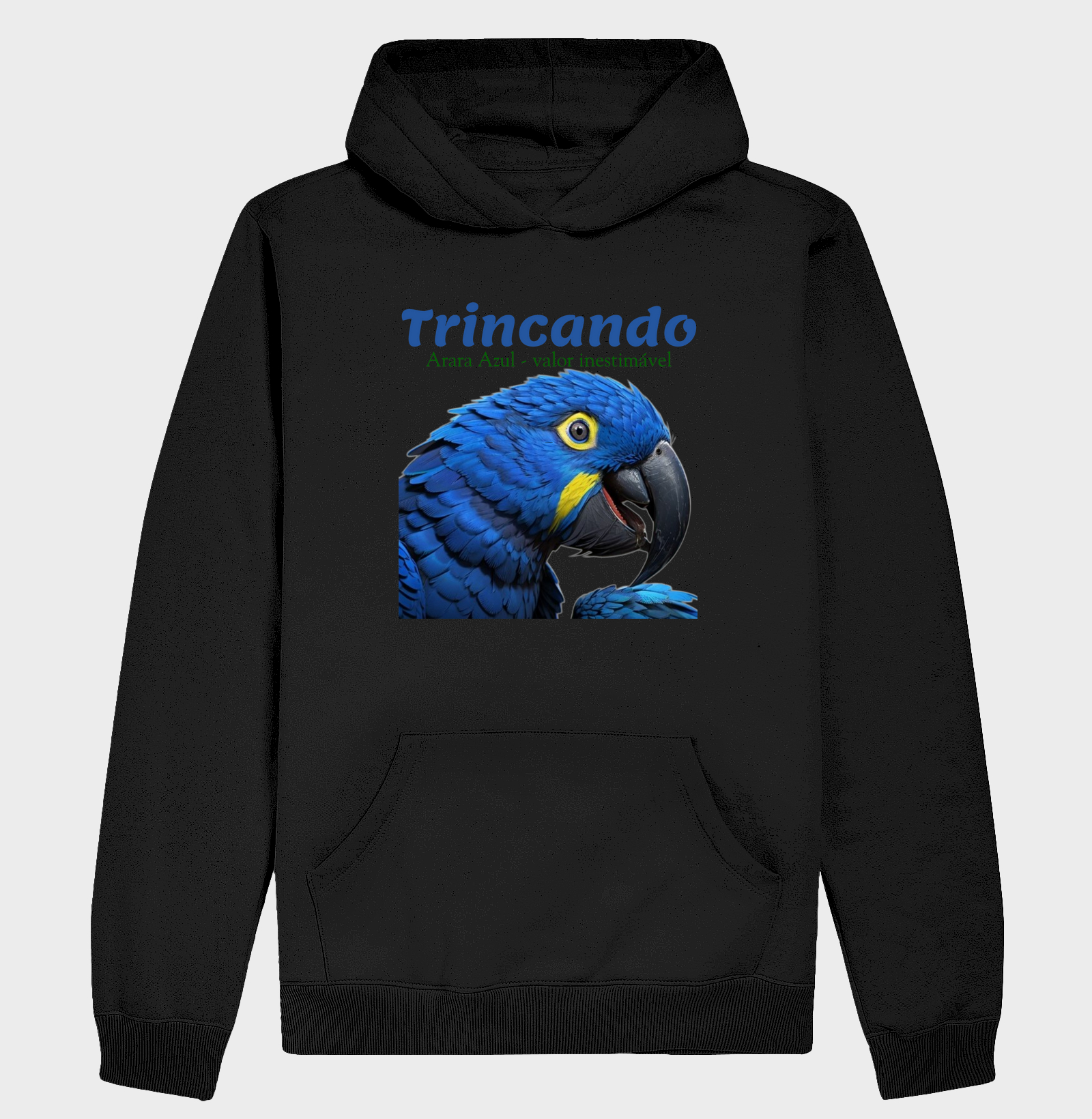 Trincando arara azul