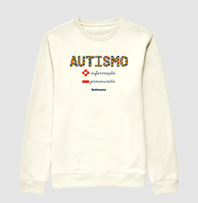 Moletom Autismo + Informação - Preconceito