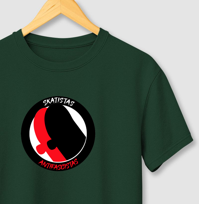 Camiseta Skatistas Antifascistas