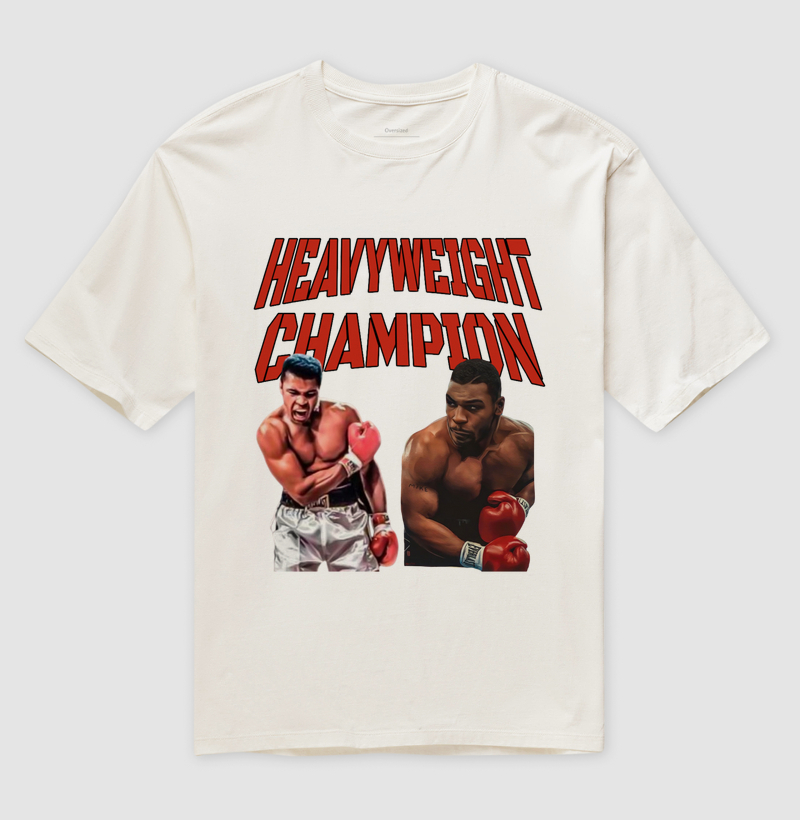 Camiseta Oversized Heavyweight Champion