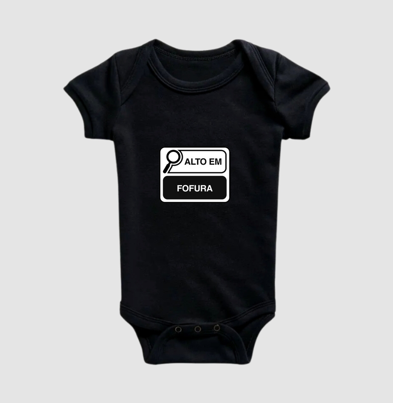 Alto em: fofura (body bebê)