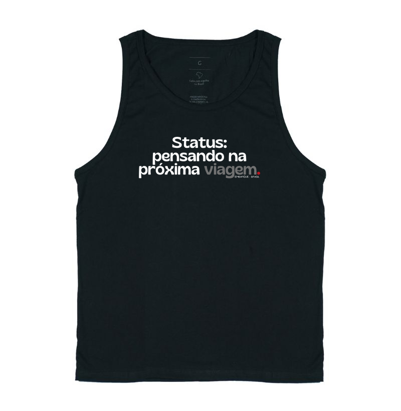 Status: pensando na próxima viagem.