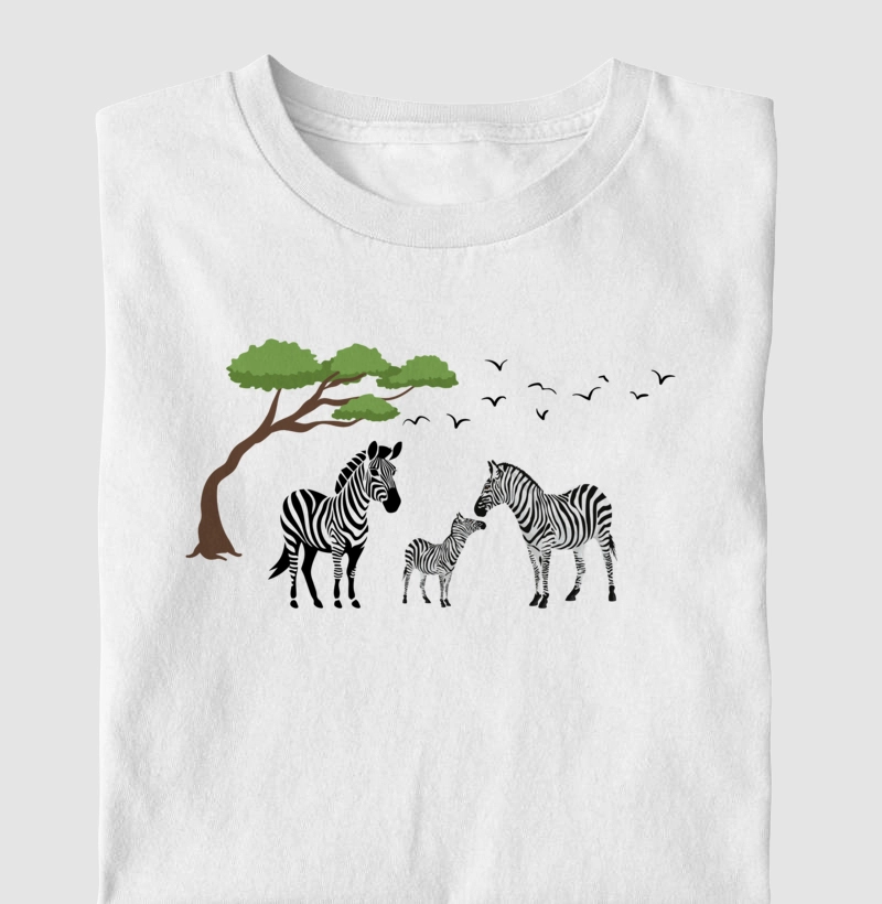 Zebras na savana