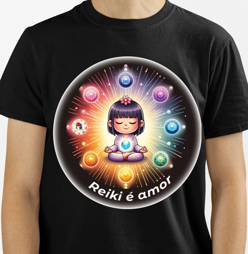 Reiki é amor, menina fofa