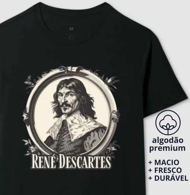 Camiseta René Descartes