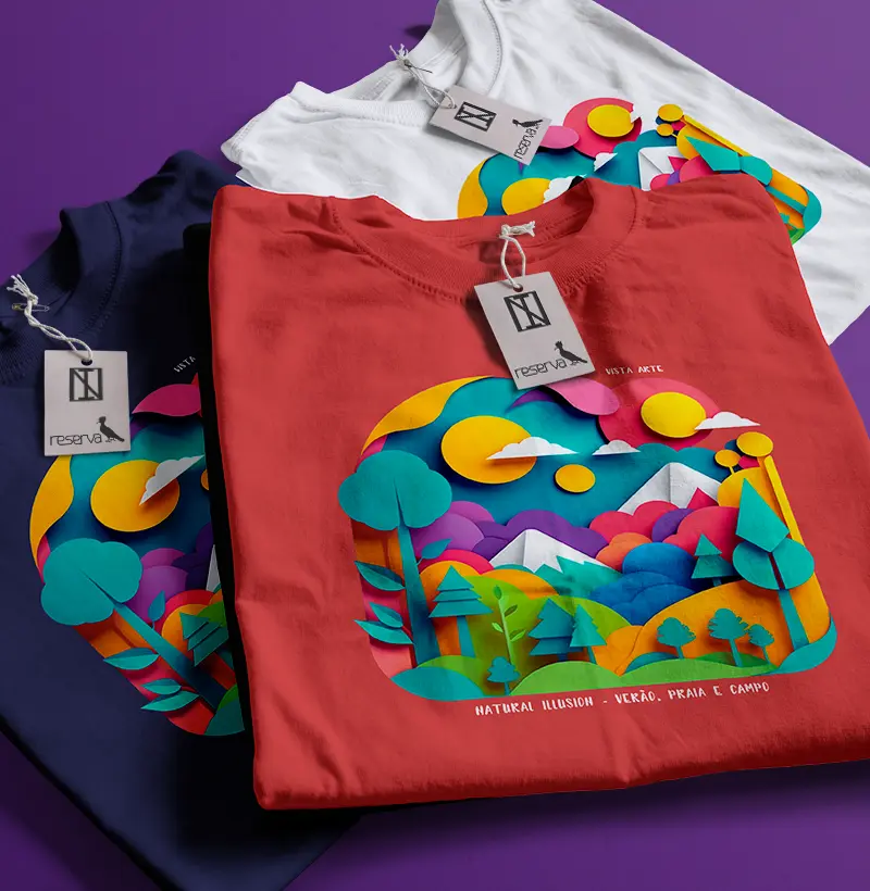 Verão, Praia e Campo - Masculina